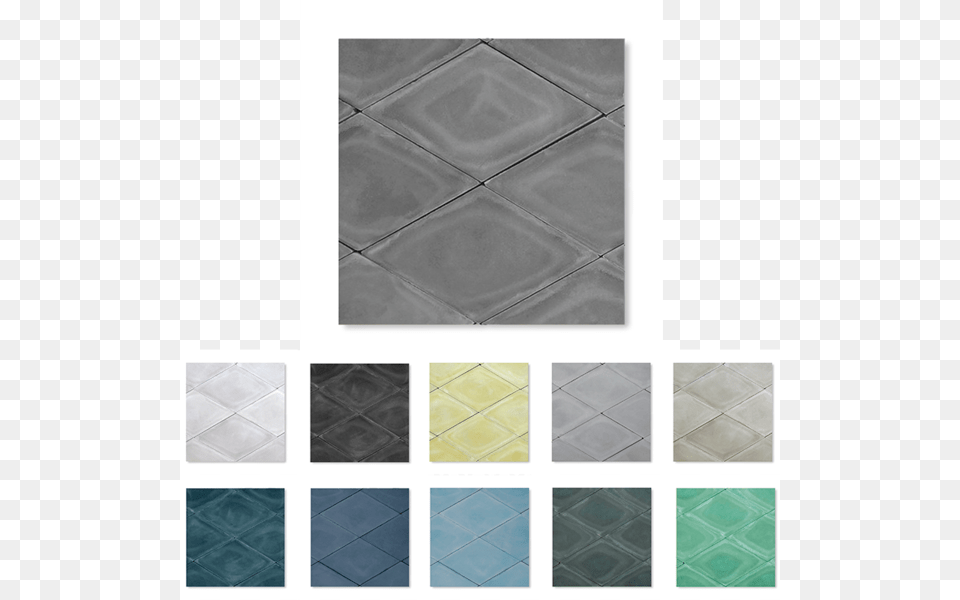 Diamond Or Rhomb Shaped Cement Tile Encaustic Tile Winsa Renk Kartelas, Floor, Home Decor, Flooring Free Transparent Png