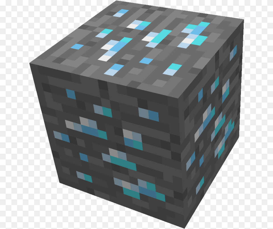 Diamond Ore Block X Ray Minecraft, Toy, Qr Code Free Transparent Png