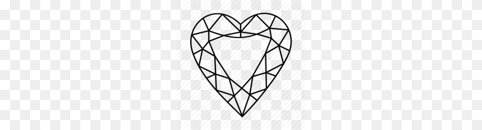 Diamond Outline Clip Art Clipart, Heart, Machine, Wheel Free Png