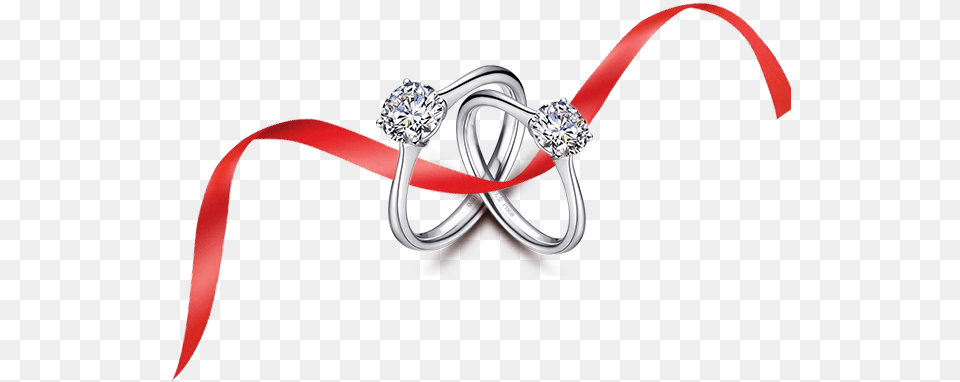 Diamond Pattern Decoration Marriage Red Wedding Ring Engagement Ring, Accessories, Jewelry, Silver, Gemstone Png