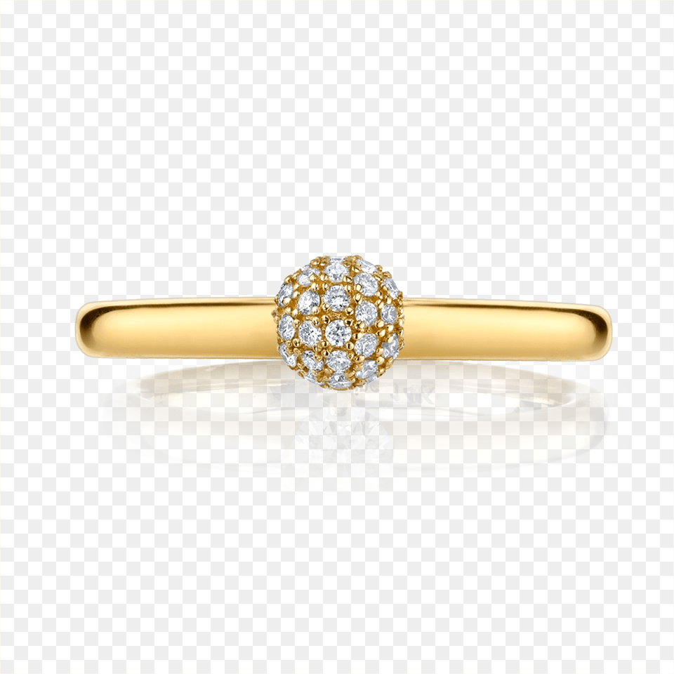 Diamond Pave Sphere Ring Ring, Accessories, Jewelry, Gemstone, Device Free Png Download