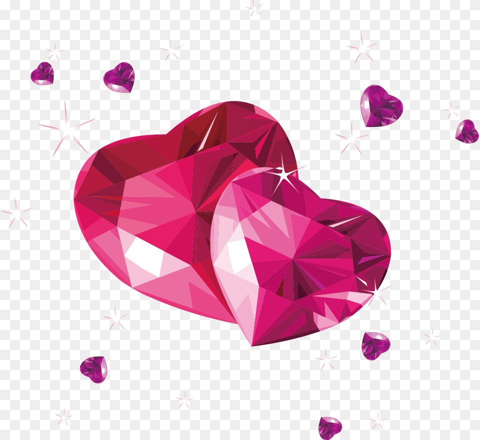 Diamond Pearl Jewellery Pink Bracelet Black Love Hearts Background, Accessories, Gemstone, Jewelry, Heart Free Transparent Png