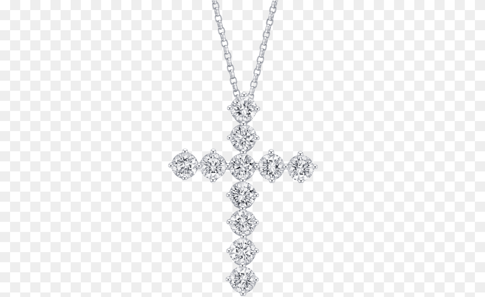 Diamond Pendant Necklace, Accessories, Jewelry, Gemstone, Cross Png Image