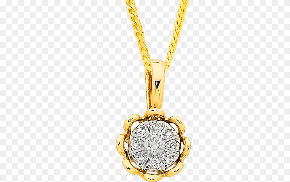 Diamond Pendant Yellow Gold Diamond Pendant Transparent Gold Pendant, Accessories, Gemstone, Jewelry, Necklace Png Image