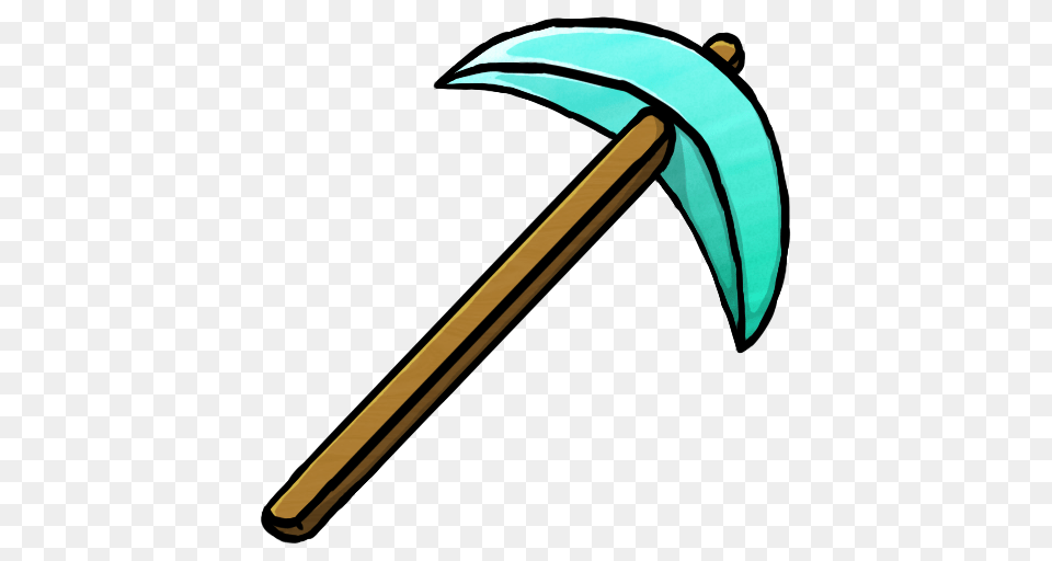 Diamond Pickaxe Icon, Device, Hoe, Tool, Blade Png