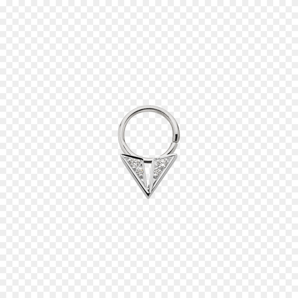 Diamond Point Septum Ring Pierced Meadowlark Jewellery, Accessories, Jewelry, Gemstone, Earring Png
