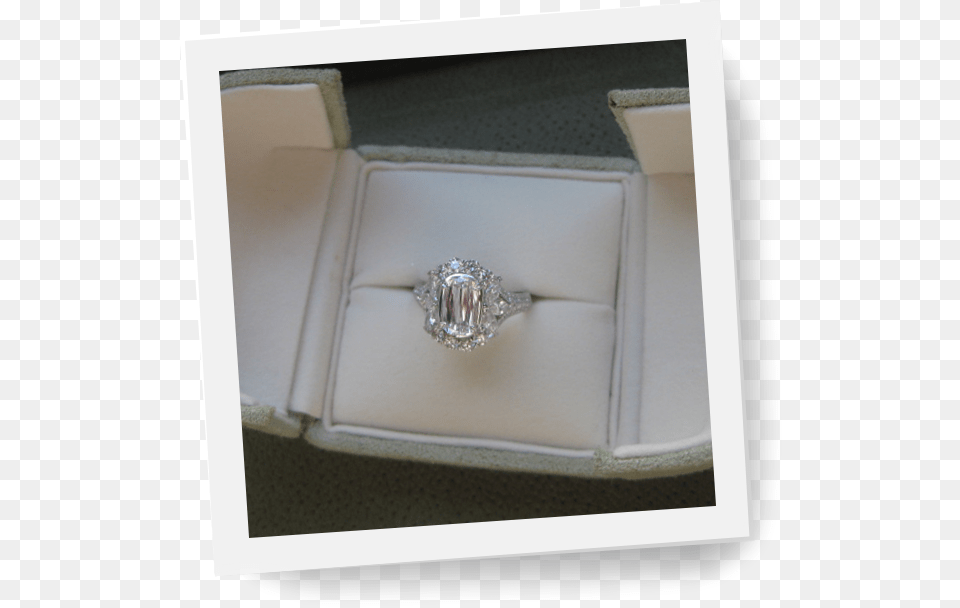 Diamond Ring In Gift Box, Accessories, Gemstone, Jewelry, Silver Png