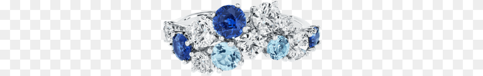 Diamond Sapphire Aquamarine Ring, Accessories, Gemstone, Jewelry Png