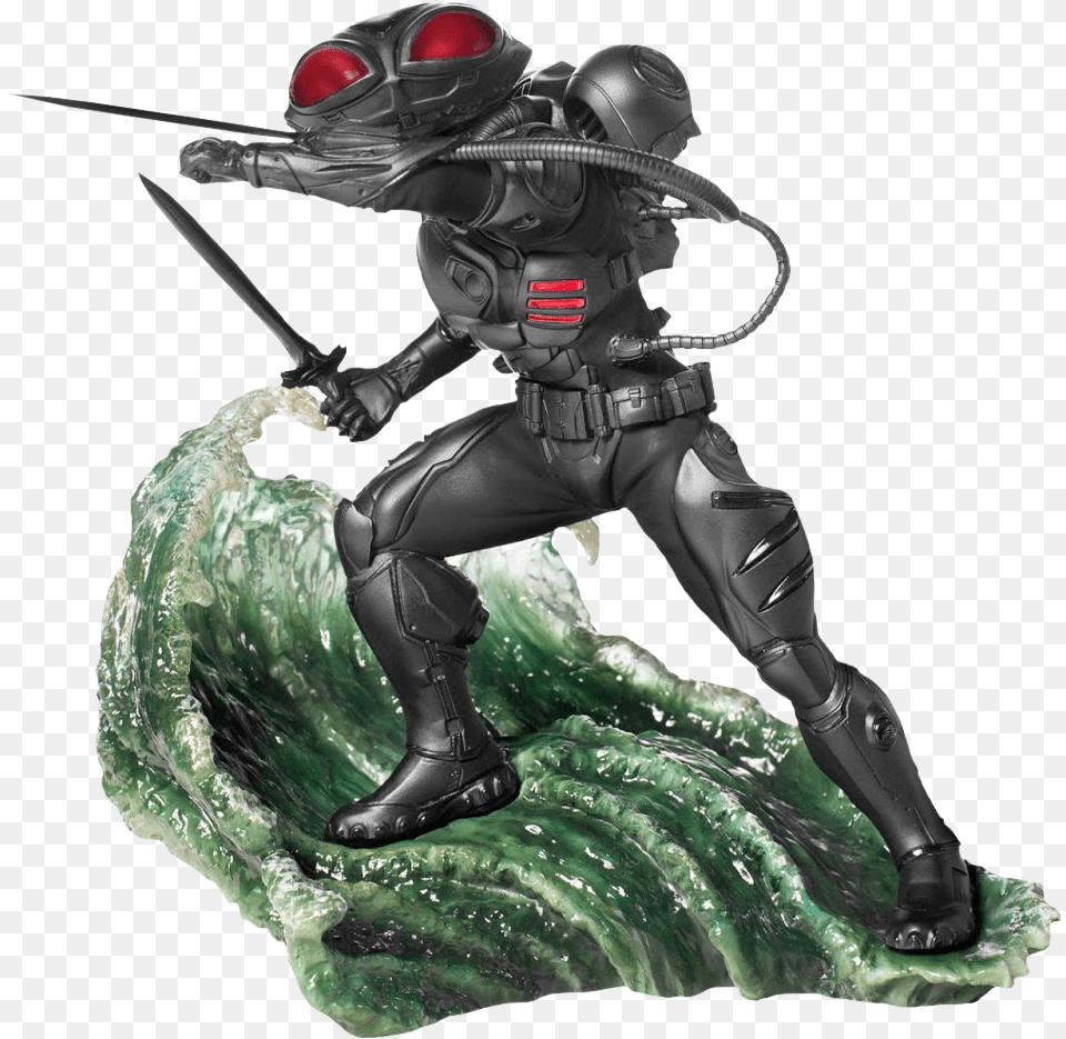 Diamond Select Black Manta, Adult, Male, Man, Person Free Transparent Png