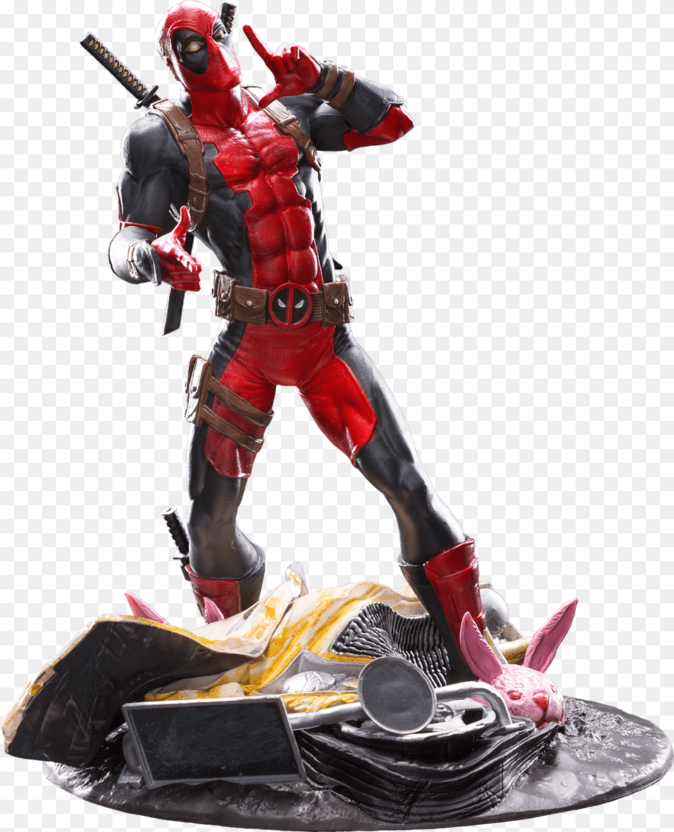 Diamond Select Gallery Deadpool Taco, Figurine, Person Free Transparent Png