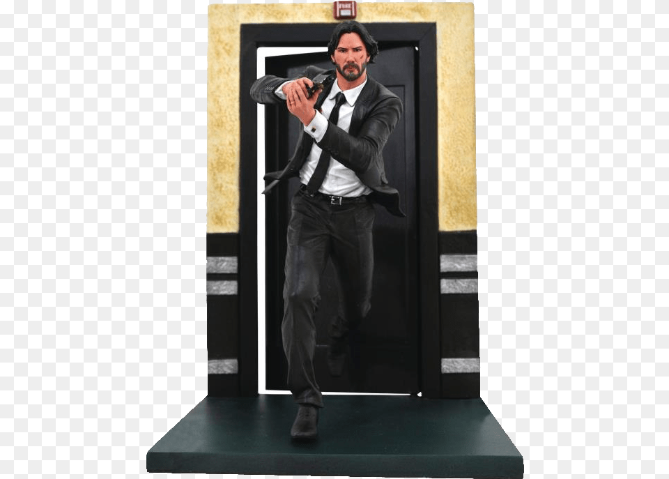 Diamond Select John Wick, Accessories, Suit, Tie, Jacket Free Transparent Png