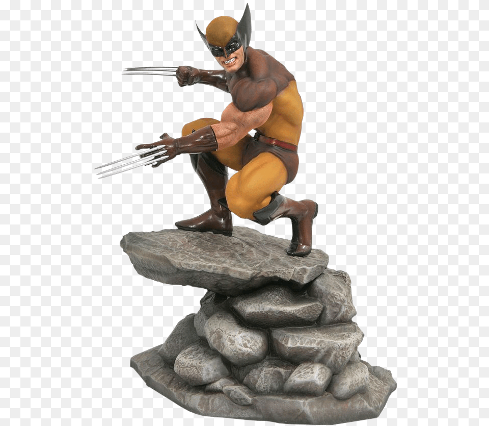 Diamond Select Toys Wolverine, Adult, Male, Man, Person Png