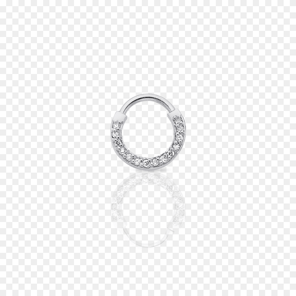 Diamond Septum Ring Pierced Meadowlark Jewellery, Accessories, Earring, Gemstone, Jewelry Free Png Download