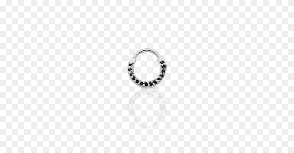 Diamond Septum Ring Pierced Meadowlark Jewelry, Accessories, Earring, Gemstone, Silver Png Image