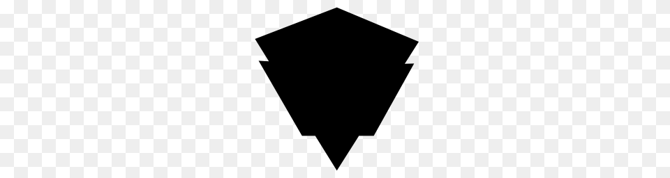 Diamond Shaped War Shield Pngicoicns Icon Download, Gray Png