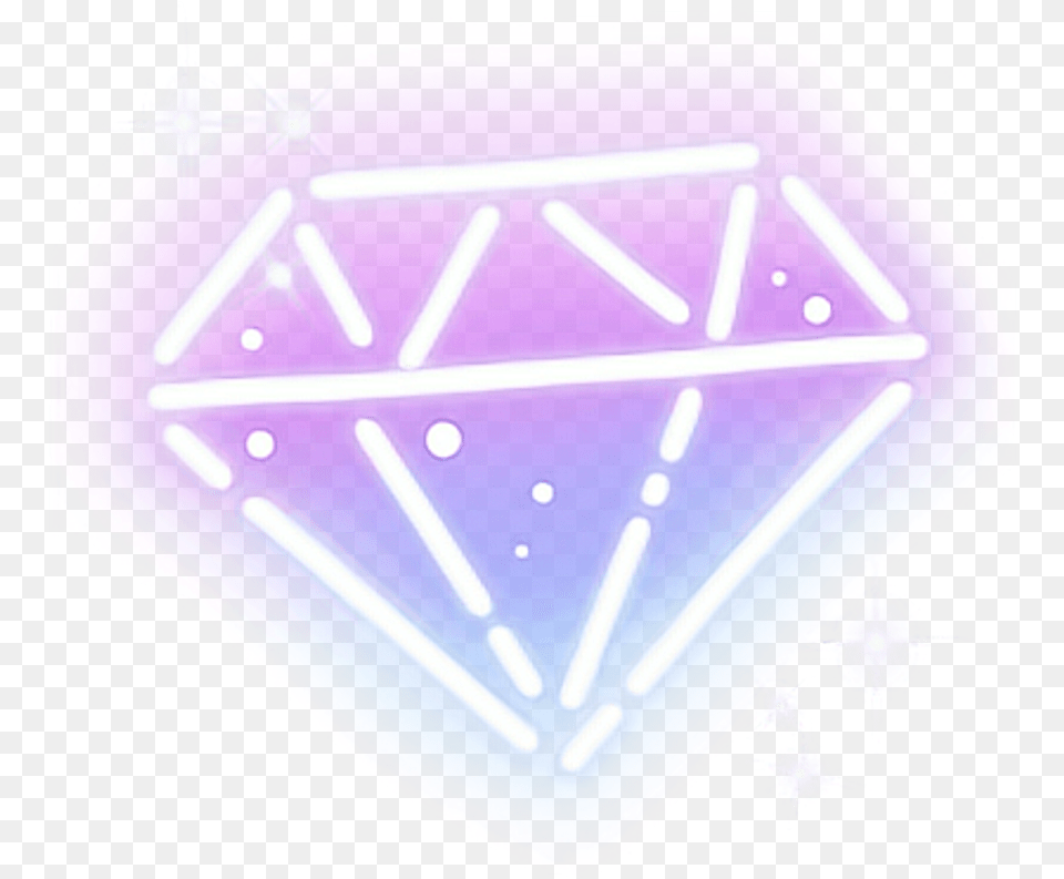Diamond Shine Purple Sticker Freetoedit Diamond Logo Neon, Light, Lighting, Helmet Free Png Download