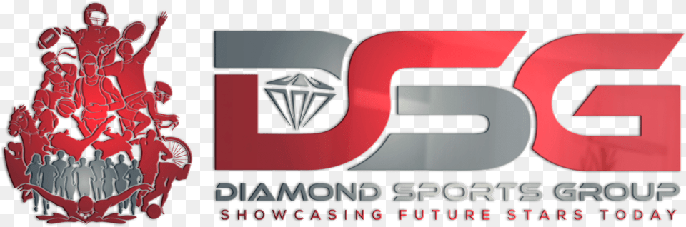 Diamond Sports Group Sinclair, Logo, Art, Graphics, Person Png Image