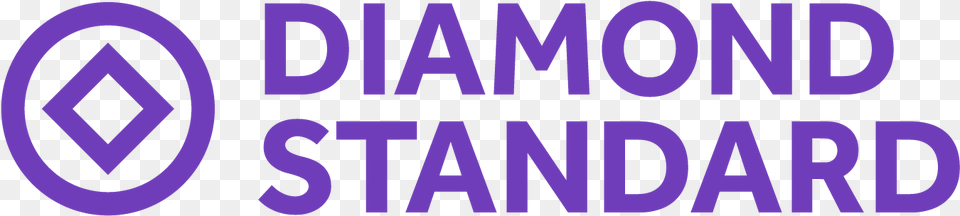 Diamond Standard Co Circle, Purple, Text, Logo Png
