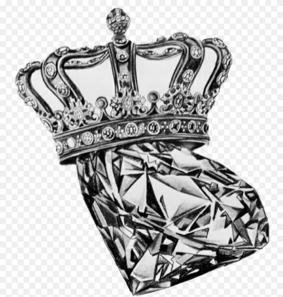 Diamond Sticker Diam Crown, Accessories, Jewelry, Gemstone, Female Png Image