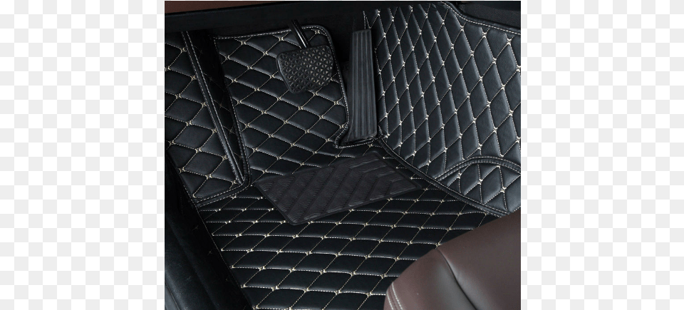 Diamond Stitch Floor Mats, Car, Transportation, Vehicle, Car - Interior Free Png