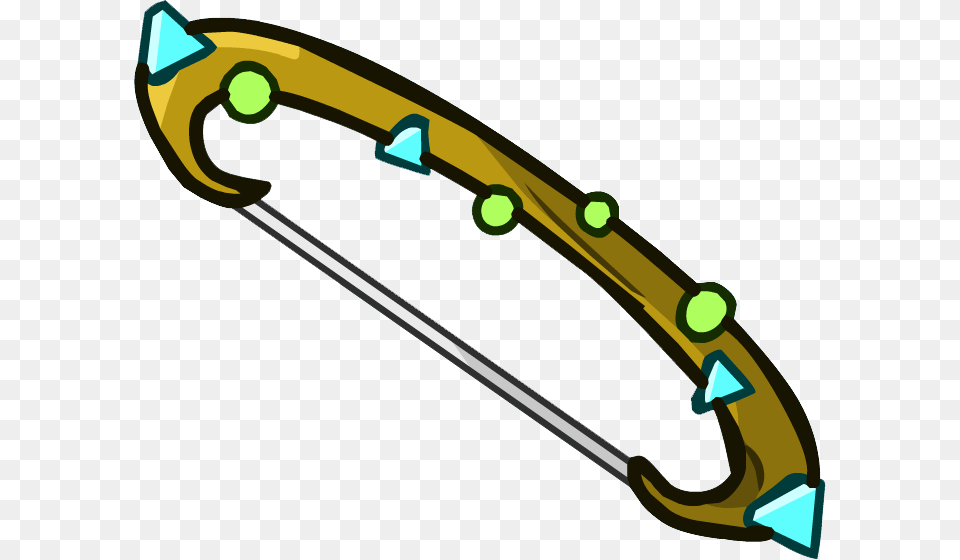 Diamond Studded Bow, Weapon, Device, Grass, Lawn Png