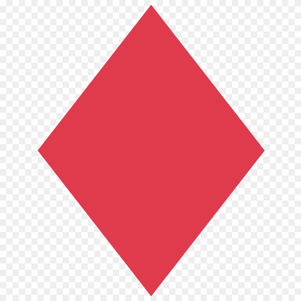 Diamond Suit Emoji Clipart, Triangle Free Transparent Png