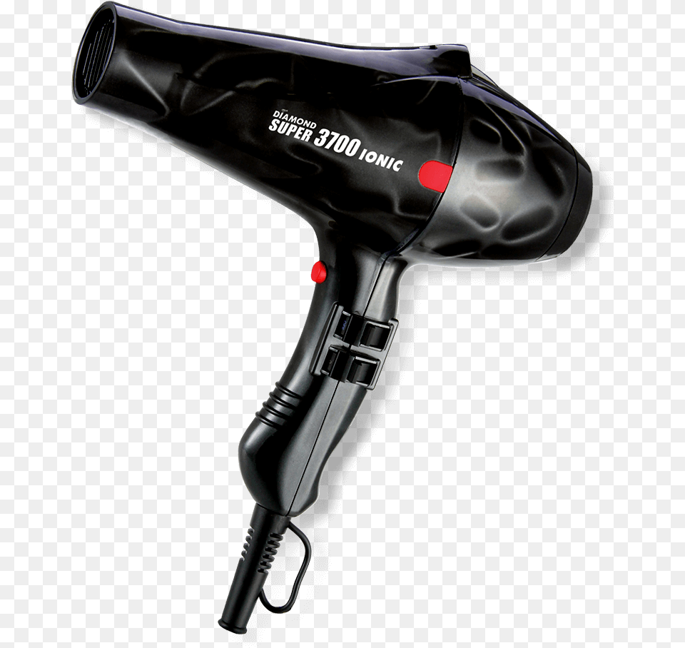 Diamond Super 3700 Blowdryer Hair Dryer, Appliance, Blow Dryer, Device, Electrical Device Png
