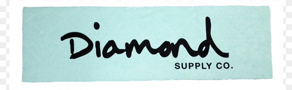 Diamond Supply Quottextquot Beach Towel Diamond Supply Co Black And White, Handwriting, Text Png Image