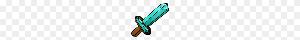 Diamond Sword Icon Minecraft Iconset, Weapon Png Image