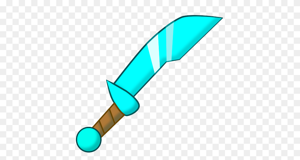 Diamond Sword Minecraft Is This A Good Diamond Sword Texture, Weapon, Blade, Dagger, Knife Free Transparent Png