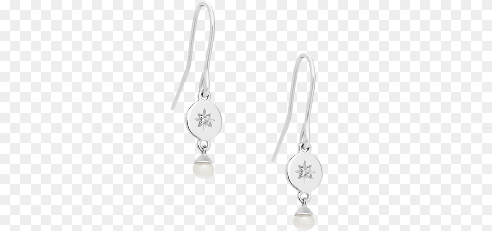 Diamond Voyager Pearl Earrings Earrings, Accessories, Earring, Jewelry, Chandelier Free Transparent Png