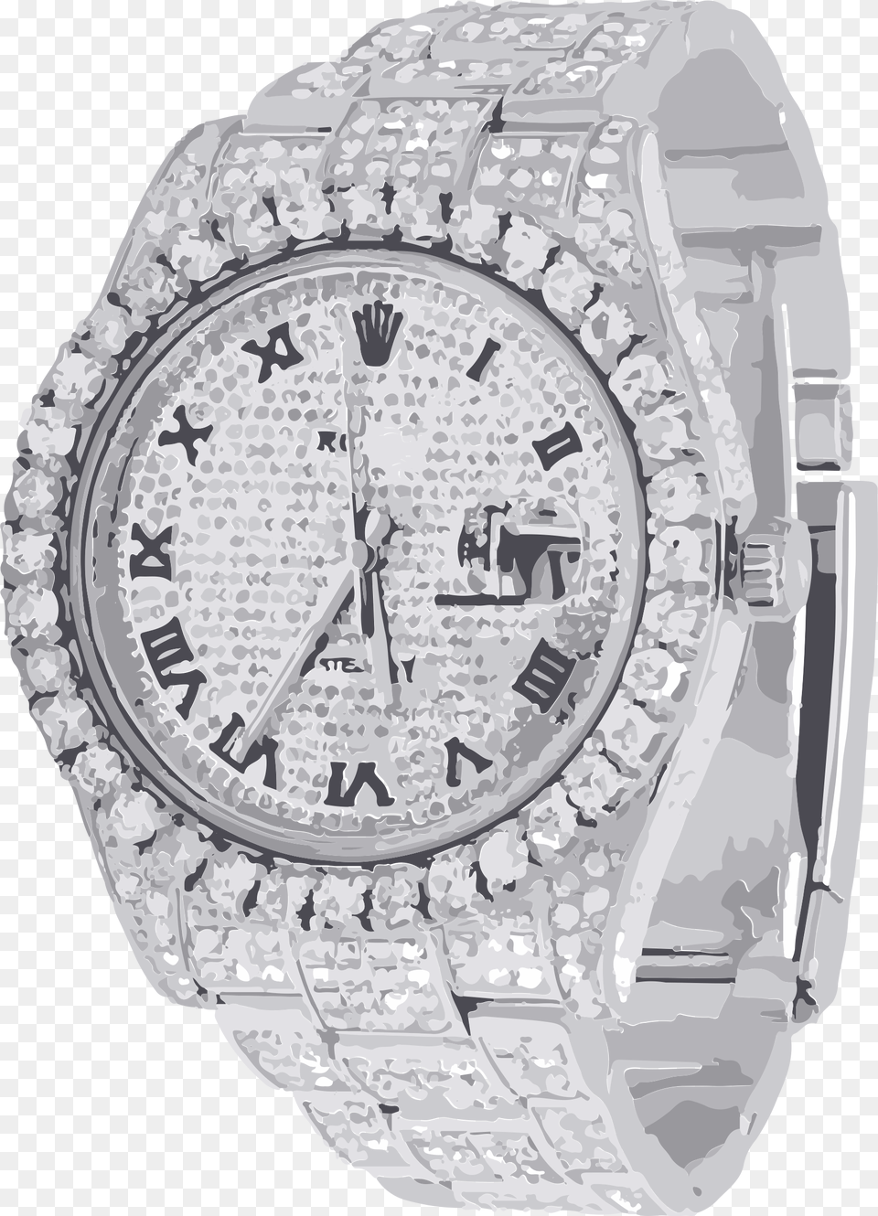 Diamond Watch Rolex Diamond Watch, Arm, Body Part, Person, Wristwatch Png