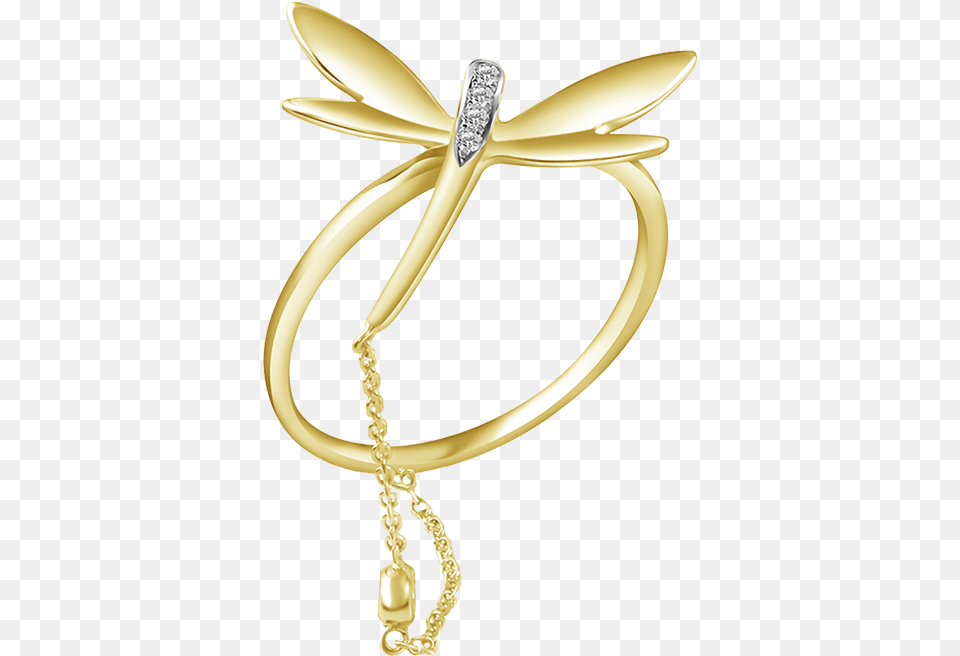 Diamond Wings Miscaro Body Jewelry, Accessories, Gold, Earring, Bracelet Png Image