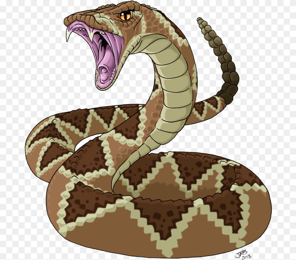 Diamondback Clipart Clip Royalty Free Library Sector Western Diamondback Rattlesnake Cartoon, Animal, Reptile, Snake Png