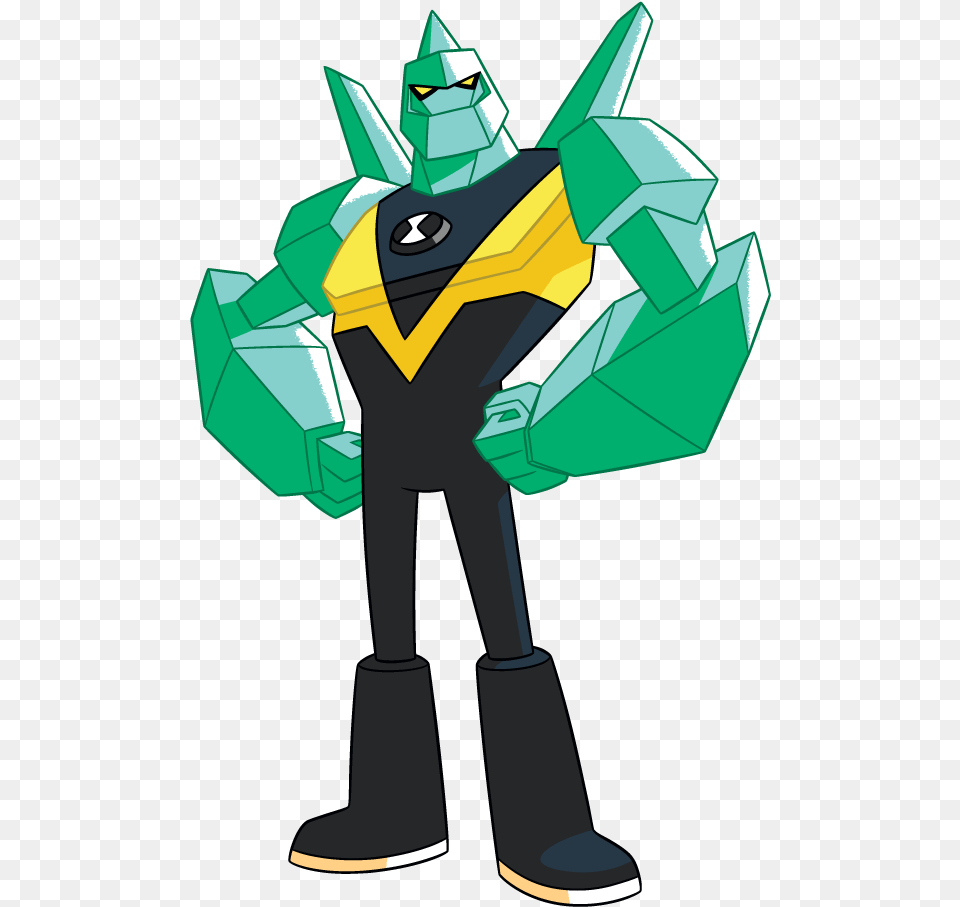 Diamondhead Ben 10, Person, Art Png