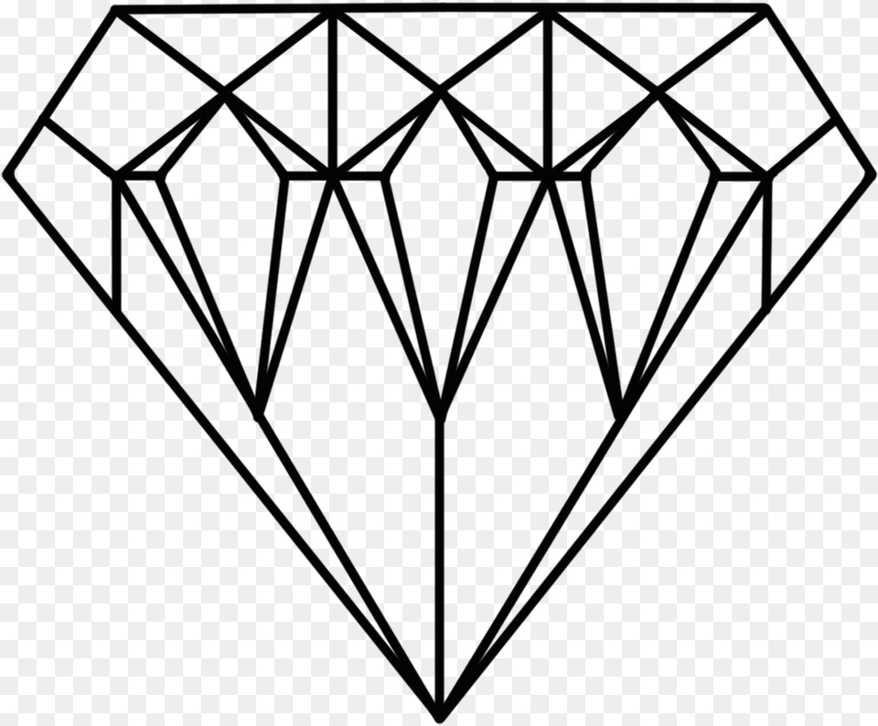 Diamonds Clipart Jewel Diamond Black And White, Accessories, Gemstone, Jewelry Free Png