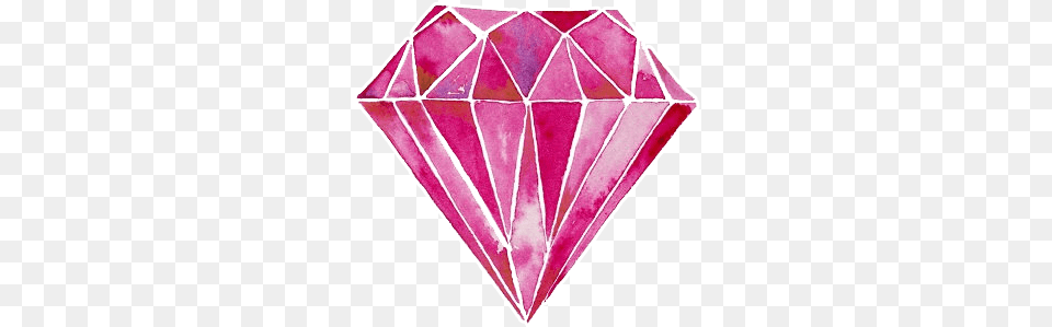 Diamonds Watercolor Painting, Accessories, Diamond, Gemstone, Jewelry Png Image