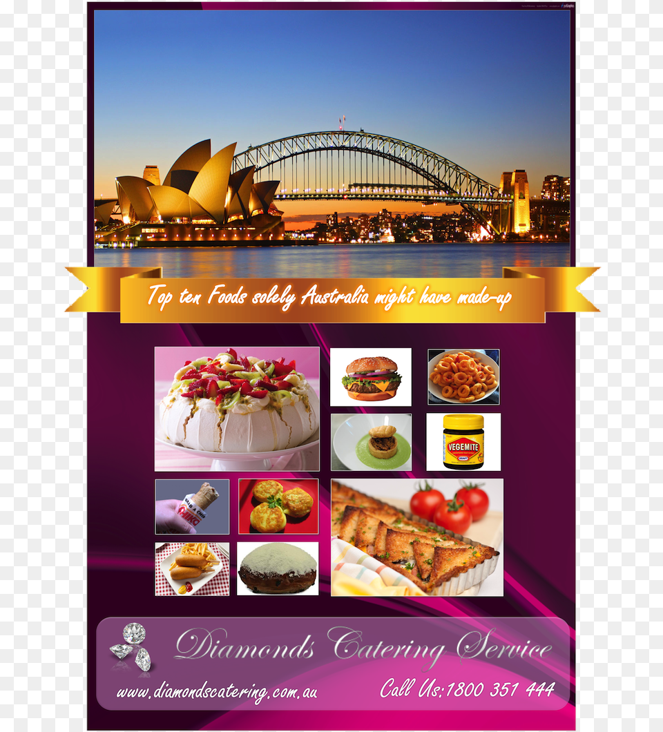 Diamondsds Catering 25 Nov Dish, Advertisement, Burger, Food, Poster Free Transparent Png