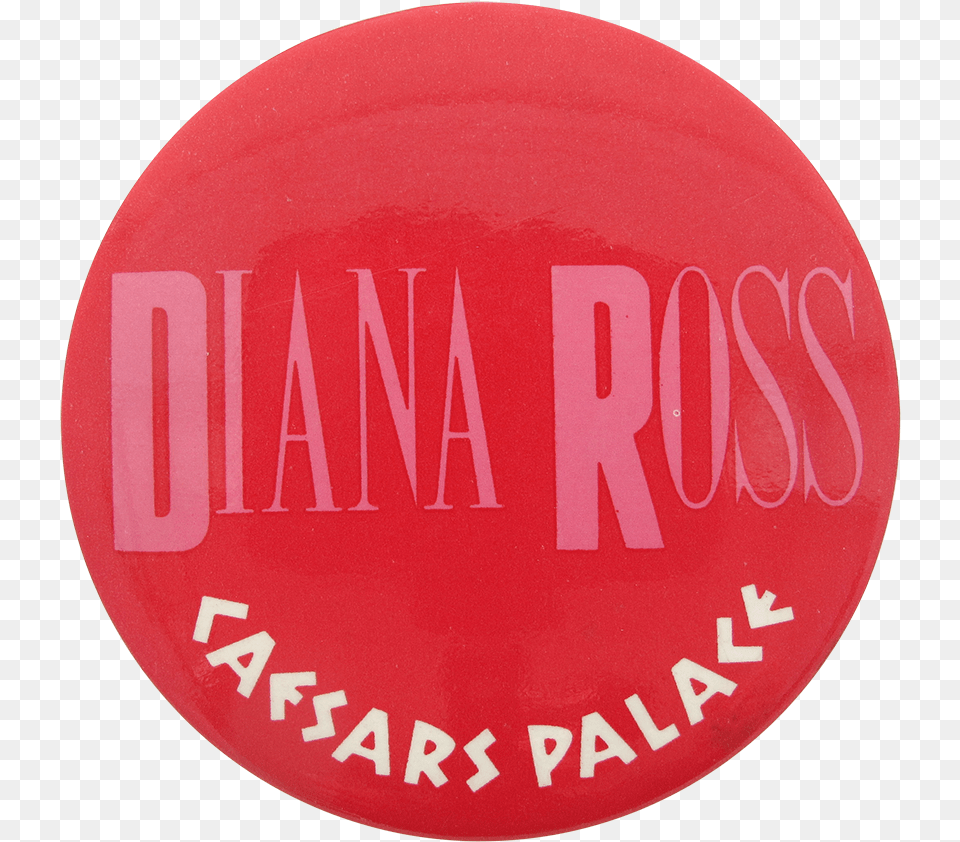 Diana Ross Caesars Palace Music Button Museum Circle, Badge, Logo, Symbol, Road Sign Png Image
