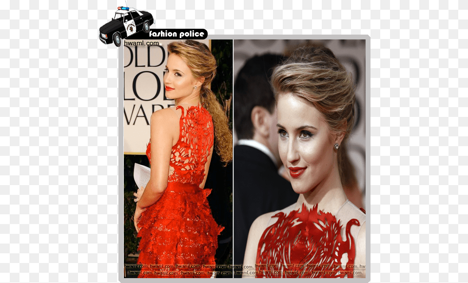 Dianna Agron Giles Dianna Agron Golden Globes 2012, Adult, Person, Formal Wear, Female Free Transparent Png