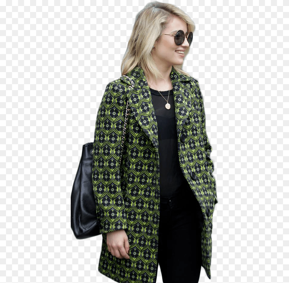 Dianna Agron Wearing A Green Jacket Dianna Agron, Adult, Blazer, Clothing, Coat Png Image