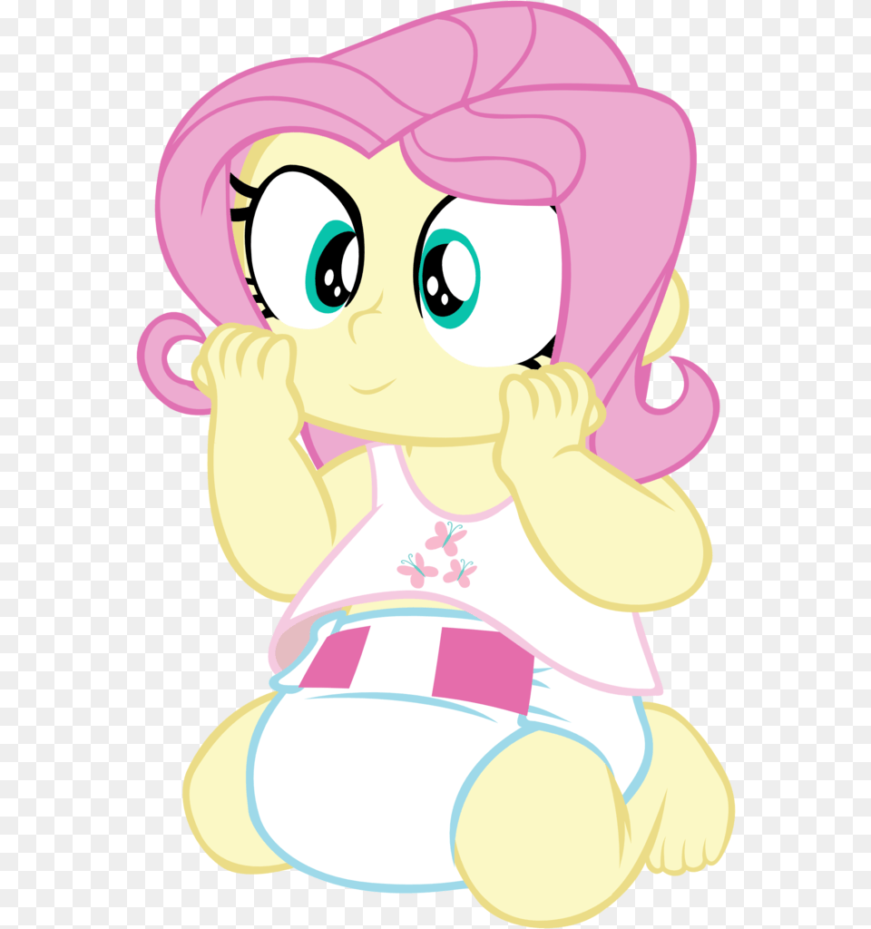 Diaper Baby Girl Transparent Clipart My Little Pony Equestria Girls Baby, Face, Head, Person, Book Png