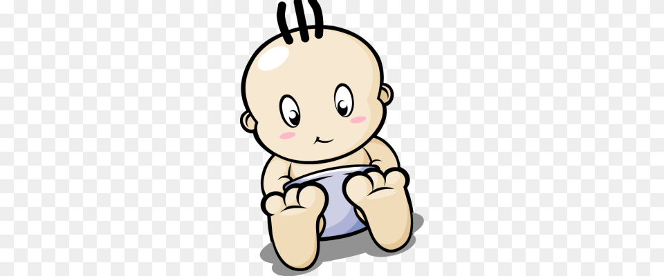Diaper Clip Art, Baby, Person, Face, Head Png Image