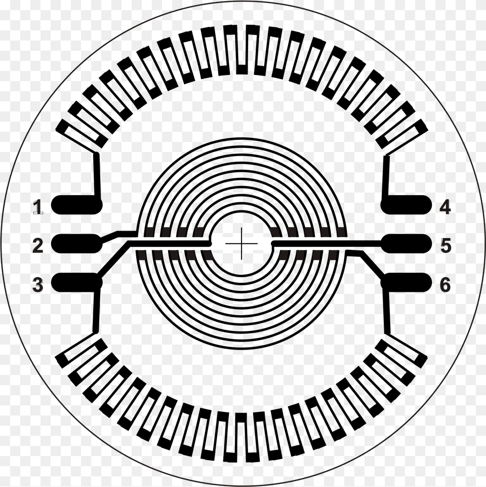 Diaphragm Strain Gauge Human Design Chart, Disk Png Image