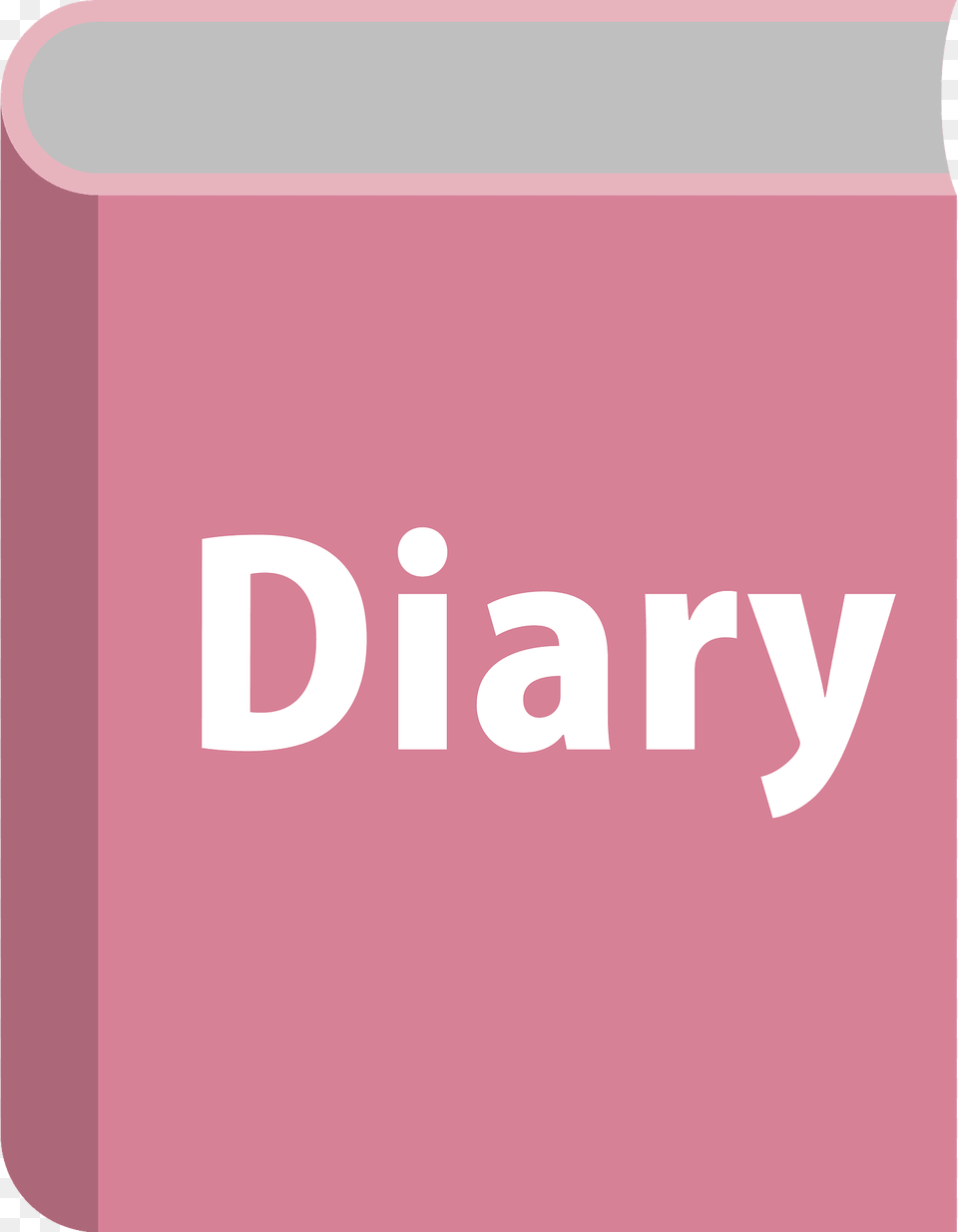 Diary Clipart, Text Free Png
