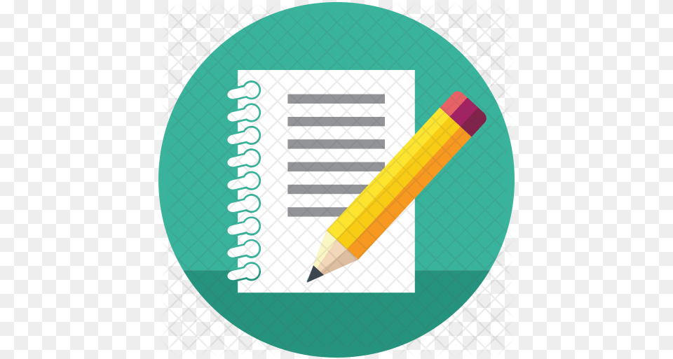 Diary Icon Notebook With Pen Icon, Pencil, Disk Png Image