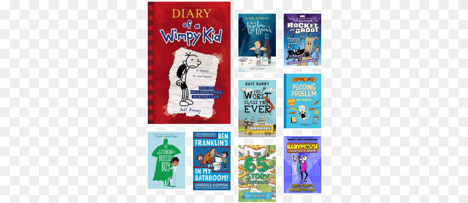 Diary Of A Wimpy Kid, Book, Comics, Publication, Person Free Png