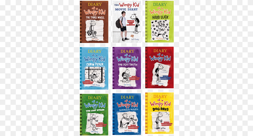 Diary Of A Wimpy Kid, Advertisement, Book, Publication, Poster Free Png