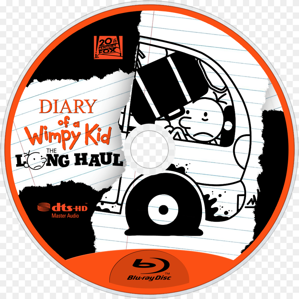 Diary Of A Wimpy Kid Diary Of A Wimpy Kid The Long Haul Disc, Disk, Dvd, Wheel, Machine Png