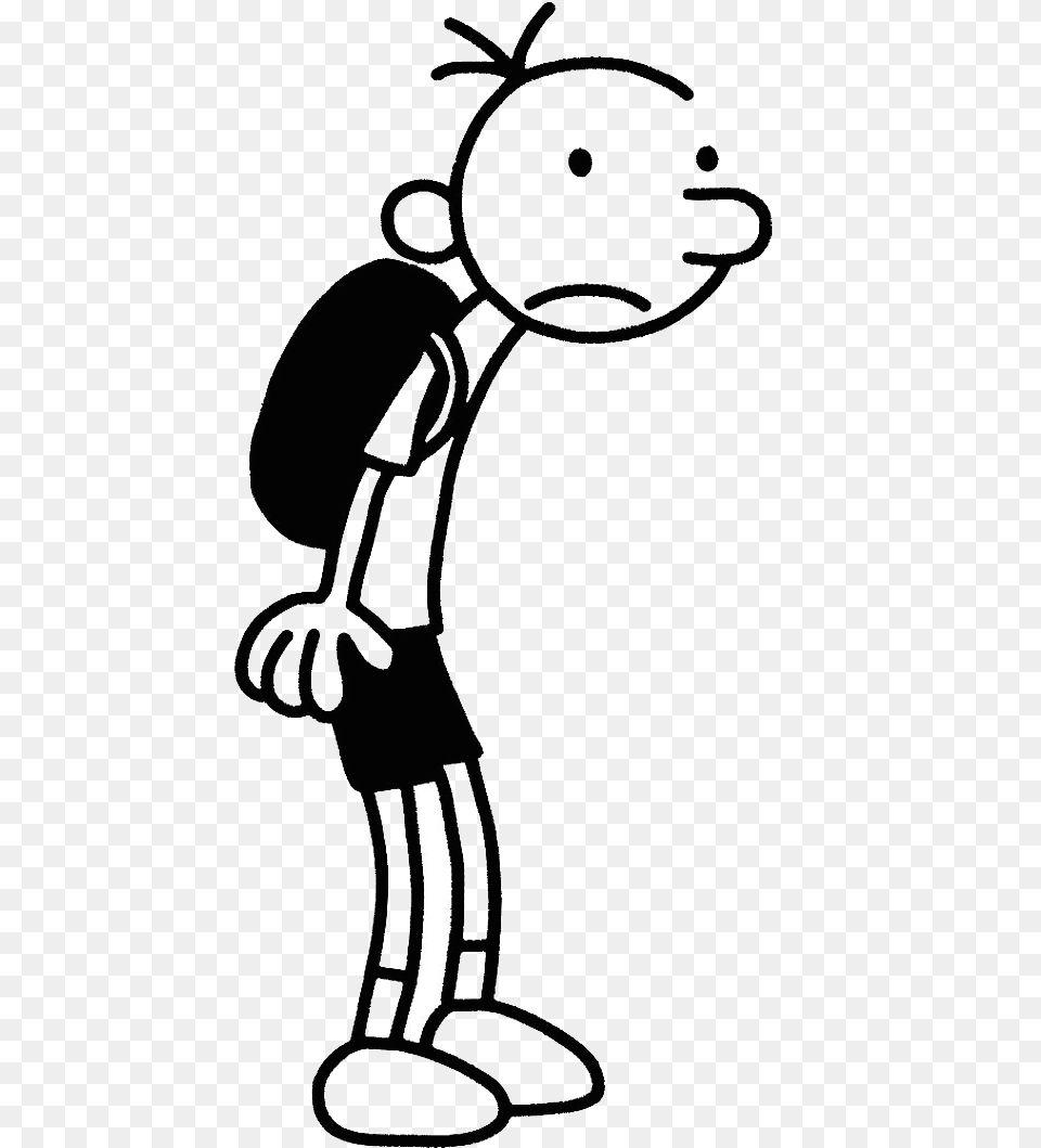 Diary Of A Wimpy Kid Diary Of The Wimpy Kid, Stencil, Cartoon Free Transparent Png